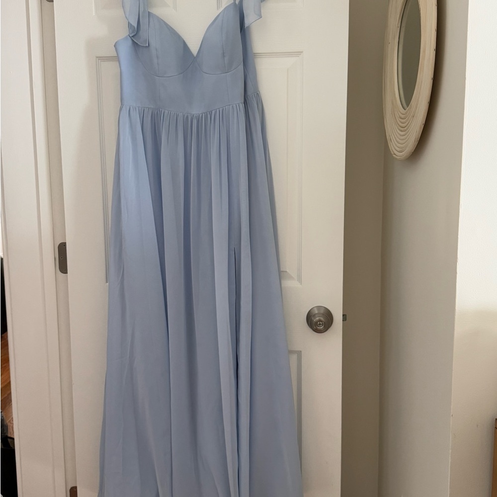 Light Blue Bridesmaids Dress